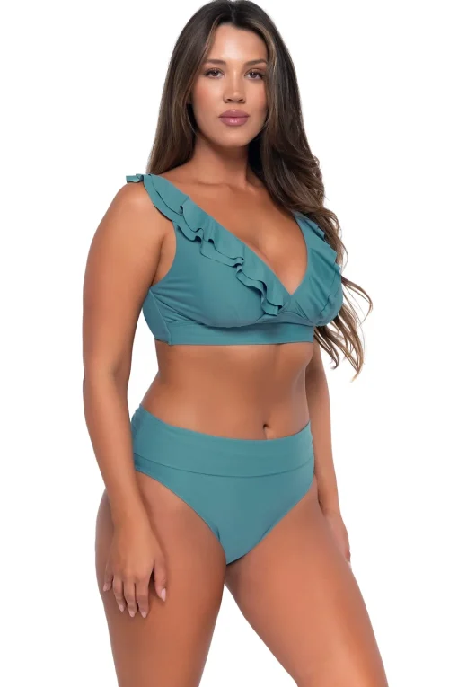 Sunsets Ocean Willa Wireless Top< Plus Size | Wire-Free