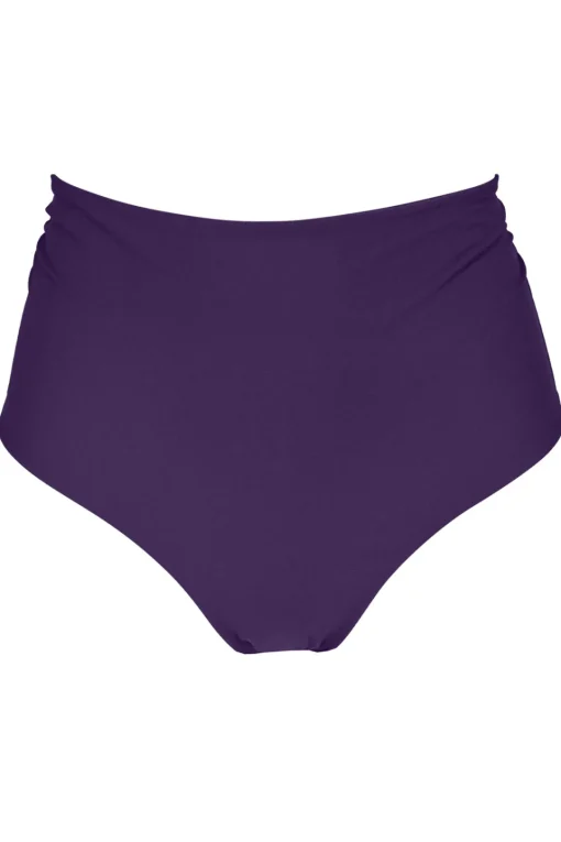 Sunsets Paradise Plum Capri High Waist Bottom< Plus Size | High-Waist