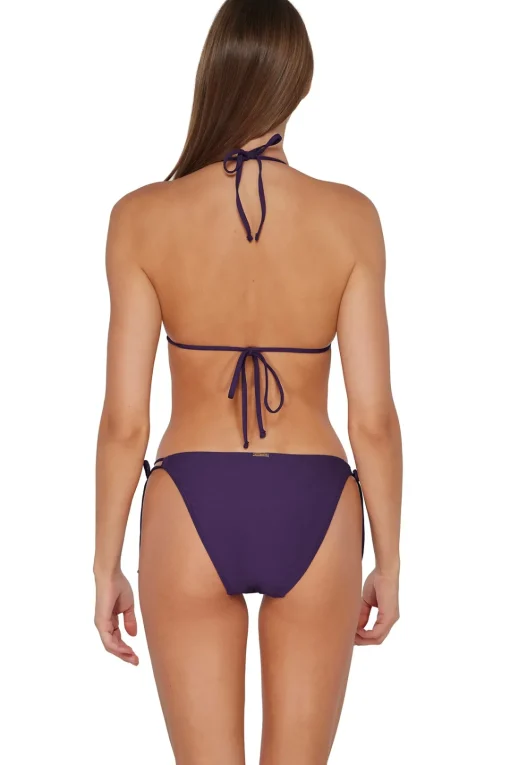 Sunsets Paradise Plum Everlee Tie Side Bottom< Tie Side | Bikini Bottoms
