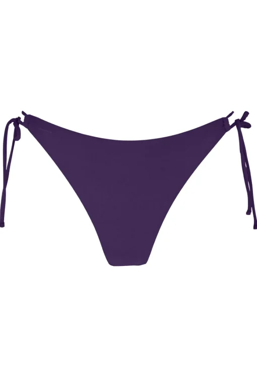 Sunsets Paradise Plum Everlee Tie Side Bottom< Tie Side | Bikini Bottoms