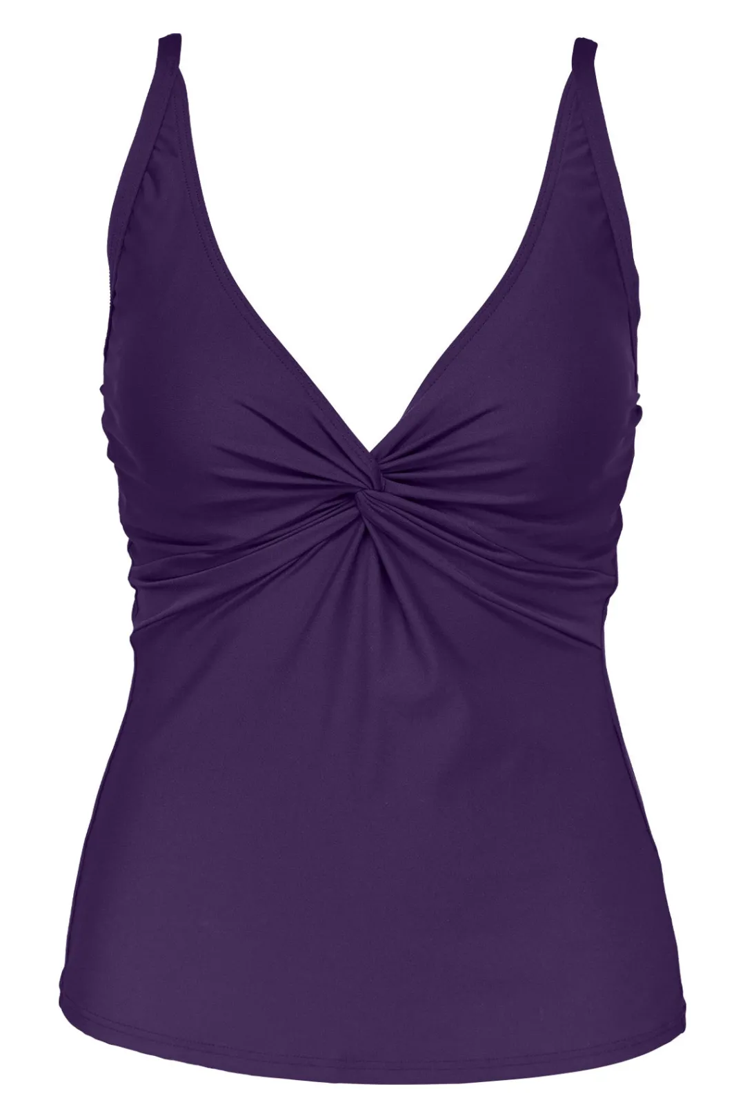 Sunsets Paradise Plum Forever Tankini Top< Plus Size | Underwire