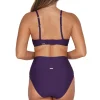 Sunsets Paradise Plum Hannah High Waist Bottom< High-Waist | Bikini Bottoms