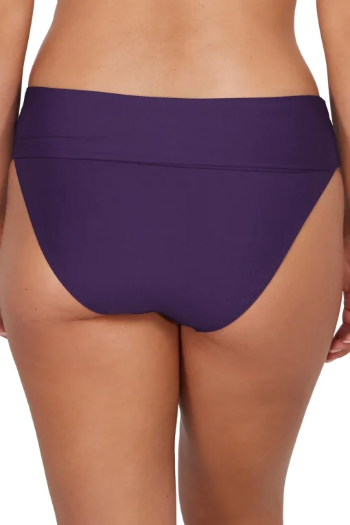 Sunsets Paradise Plum Hannah High Waist Bottom< High-Waist | Bikini Bottoms