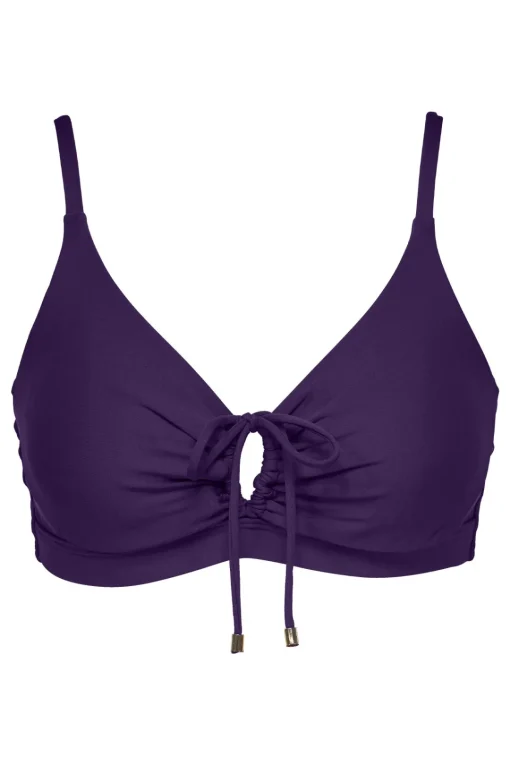 Sunsets Paradise Plum Kauai Keyhole Top< Plus Size | Underwire