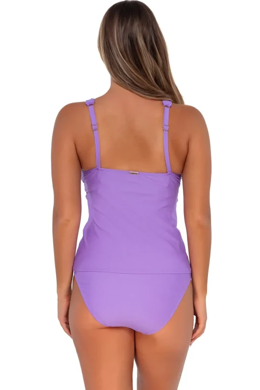 Sunsets Passion Flower Elsie Tankini Top< Plus Size | Underwire