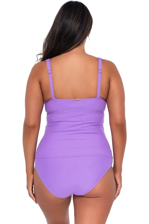 Sunsets Passion Flower Elsie Tankini Top< Plus Size | Underwire