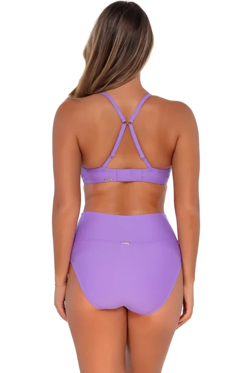 Sunsets Passion Flower Hannah High Waist Bottom< High-Waist
