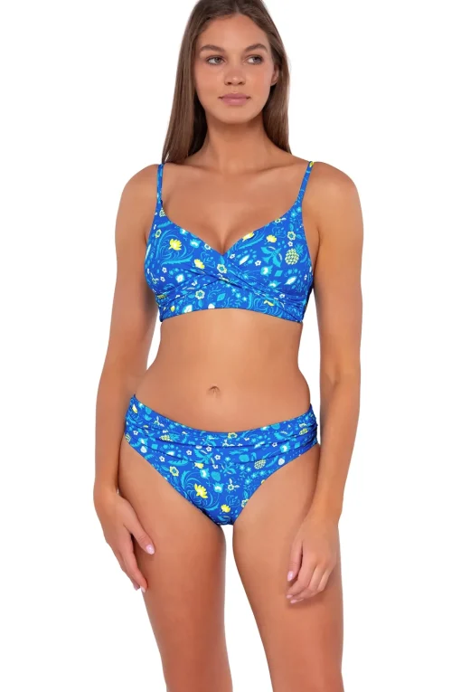 Sunsets Pineapple Grove Unforgettable Bottom< Plus Size | Bikini Bottoms