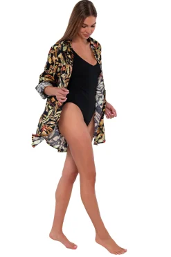 Sunsets Retro Retreat Delilah Shirt< Cover-Ups