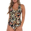 Sunsets Retro Retreat Elsie Tankini Top< Plus Size | Underwire
