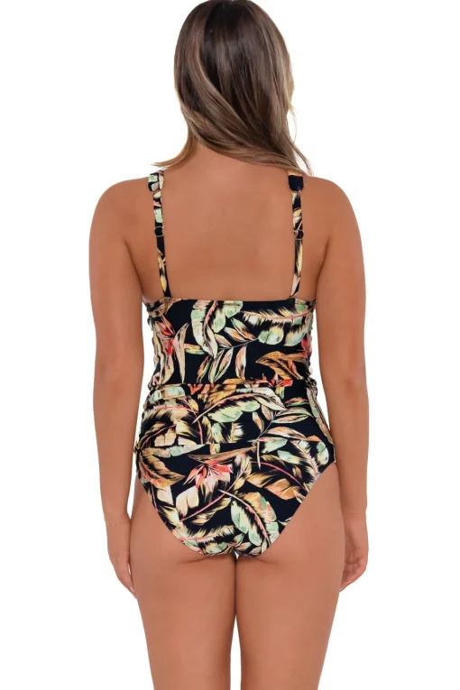 Sunsets Retro Retreat Elsie Tankini Top< Plus Size | Underwire