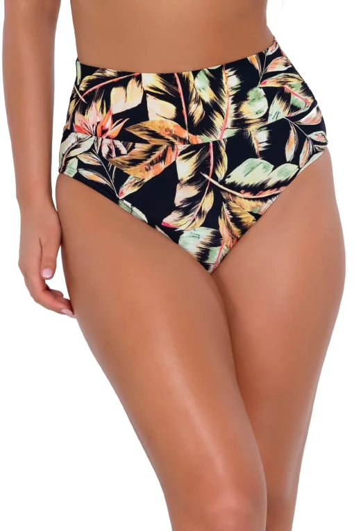 Sunsets Retro Retreat Hannah High Waist Bottom< Plus Size | High-Waist