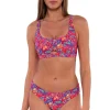 Sunsets Rue Paisley Brandi Bralette Top< Wire-Free | Bikini Tops