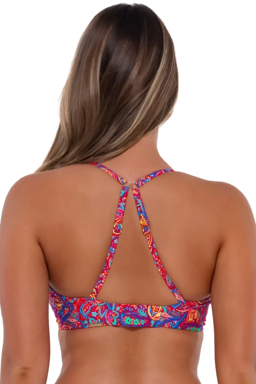 Sunsets Rue Paisley Crossroads Underwire Top< Plus Size | Underwire