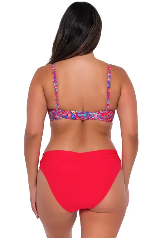 Sunsets Rue Paisley Crossroads Underwire Top< Plus Size | Underwire