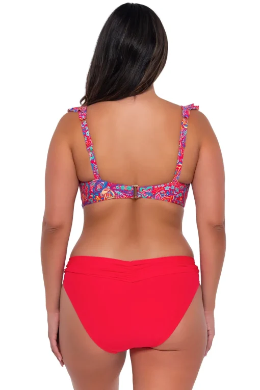 Sunsets Rue Paisley Willa Wireless Top< Plus Size | Wire-Free