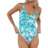 Sunsets Sea Breeze Sandbar Rib Veronica One Piece< Classic