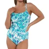 Sunsets Sea Breeze Sandbar Rib Taylor Tankini Top< Plus Size | Underwire