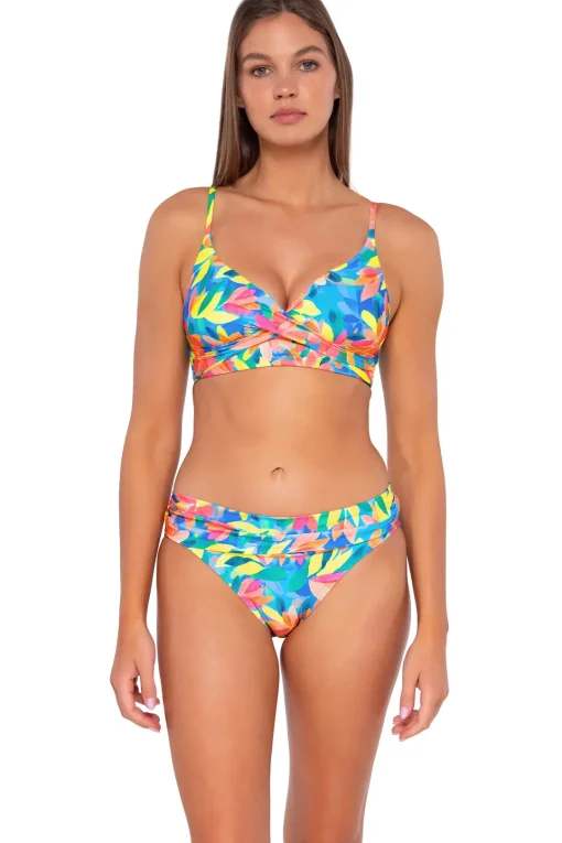 Sunsets Shoreline Petals Unforgettable Bottom< Plus Size | Bikini Bottoms