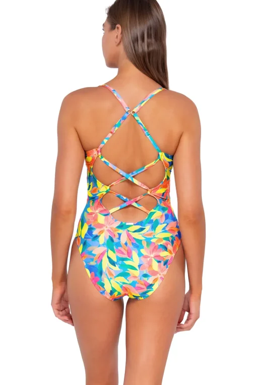Sunsets Shoreline Petals Veronica One Piece< Classic