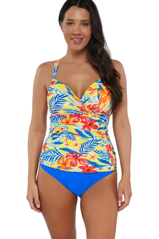 Sunsets Suncatcher Serena Tankini Top< Plus Size | Underwire