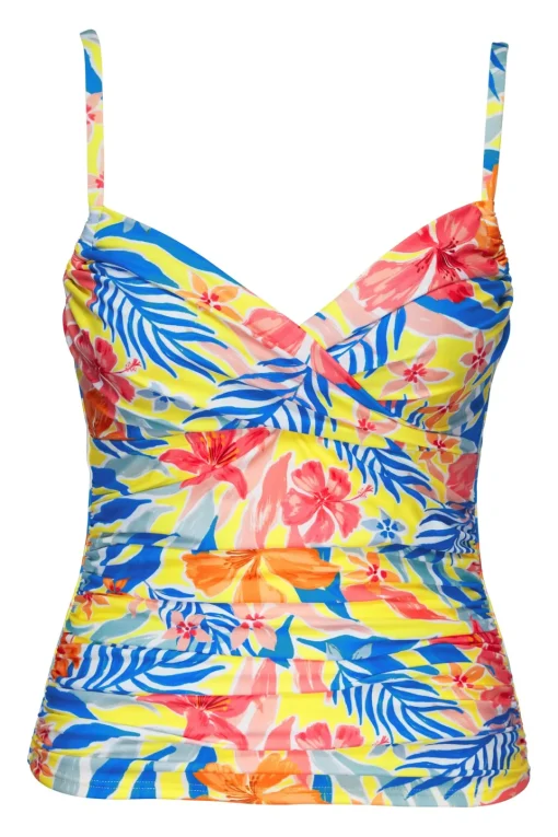 Sunsets Suncatcher Simone Tankini Top< Wire-Free | Tankinis