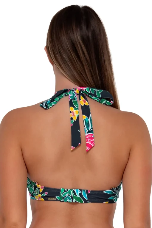 Sunsets Twilight Blooms Vienna V-Wire Top< Plus Size | Underwire