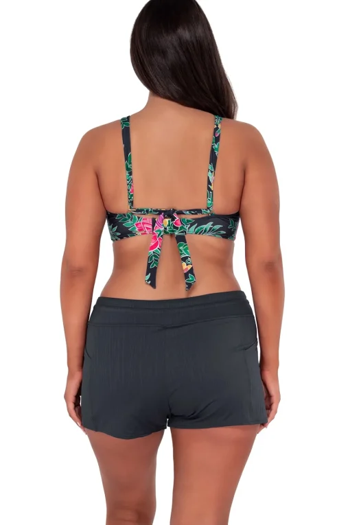 Sunsets Twilight Blooms Vienna V-Wire Top< Plus Size | Underwire