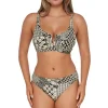 Sunsets Venice Seagrass Texture Vienna V-Wire Top< Plus Size | Underwire