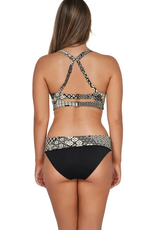 Sunsets Venice Seagrass Texture Danica Top< Plus Size | Underwire