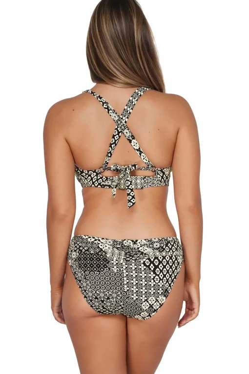 Sunsets Venice Seagrass Texture Vienna V-Wire Top< Plus Size | Underwire