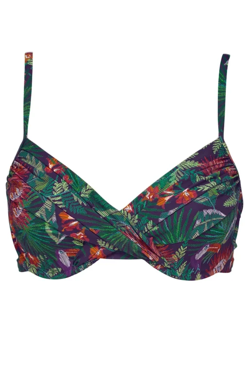 Sunsets Welcome To Rio Crossroads Underwire Top< Plus Size | Underwire