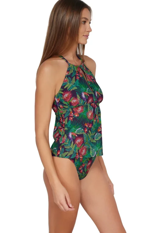 Sunsets Welcome To Rio Mia Tankini Top< Wire-Free | Tankinis