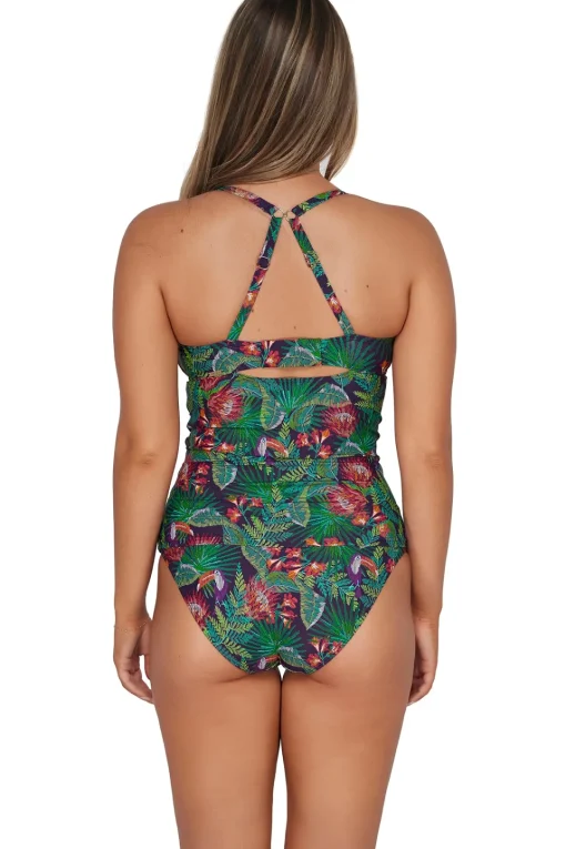 Sunsets Welcome To Rio Serena Tankini Top< Plus Size | Bra-Sized
