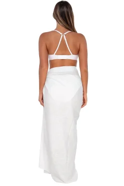 Sunsets White Lily Paradise Pareo< Cover-Ups